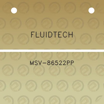 fluidtech-msv-86522pp