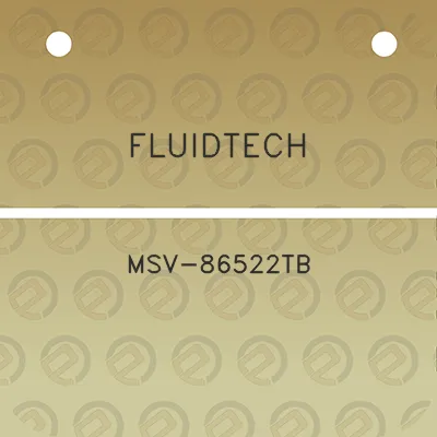 fluidtech-msv-86522tb