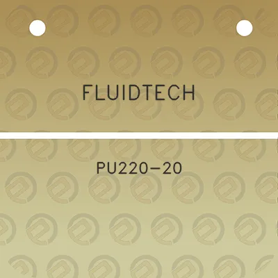 fluidtech-pu220-20