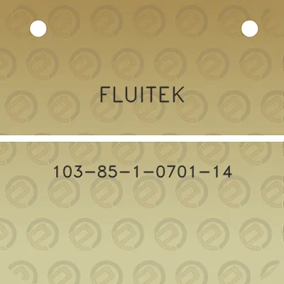 fluitek-103-85-1-0701-14