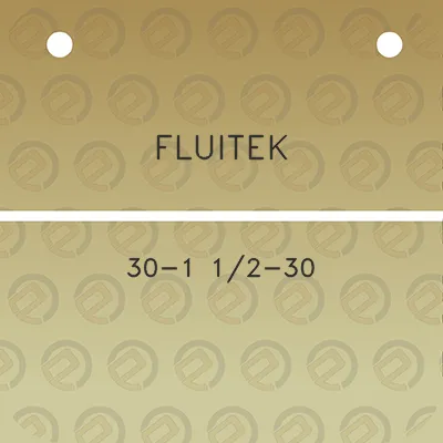 fluitek-30-1-12-30