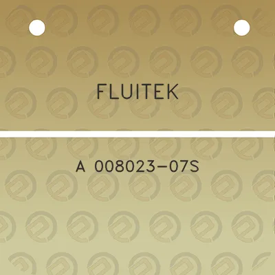 fluitek-a-008023-07s