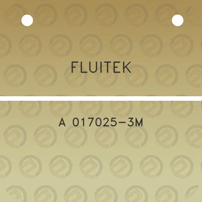 fluitek-a-017025-3m