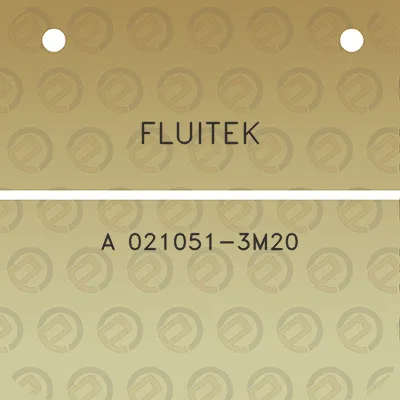 fluitek-a-021051-3m20