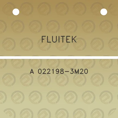 fluitek-a-022198-3m20