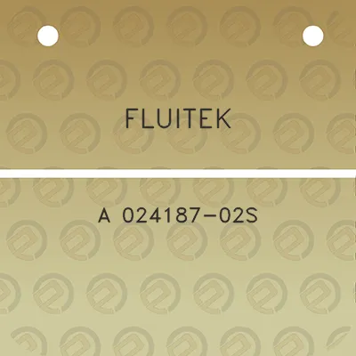 fluitek-a-024187-02s