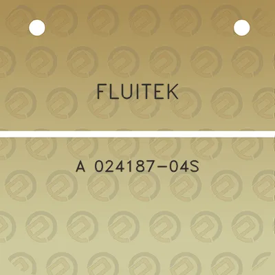 fluitek-a-024187-04s