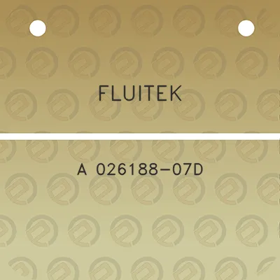 fluitek-a-026188-07d