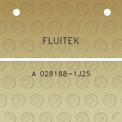 fluitek-a-028188-1j25