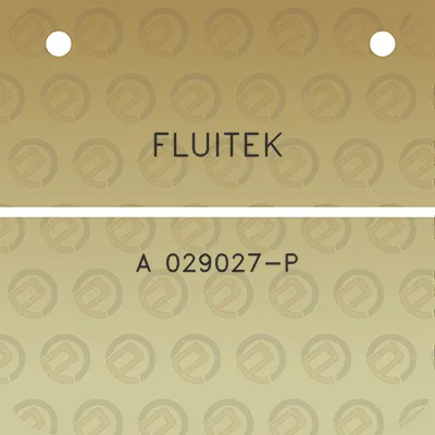 fluitek-a-029027-p