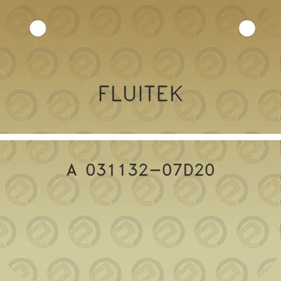 fluitek-a-031132-07d20