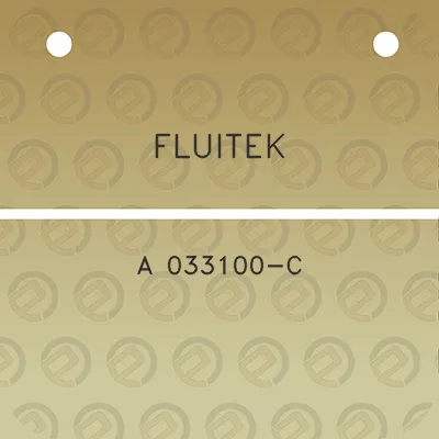 fluitek-a-033100-c