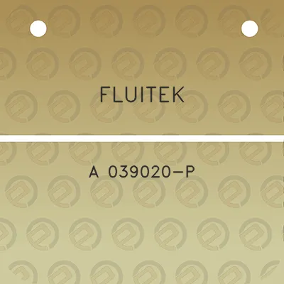 fluitek-a-039020-p