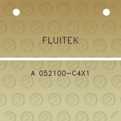 fluitek-a-052100-c4x1