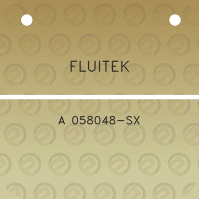 fluitek-a-058048-sx