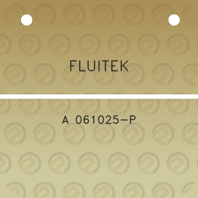 fluitek-a-061025-p