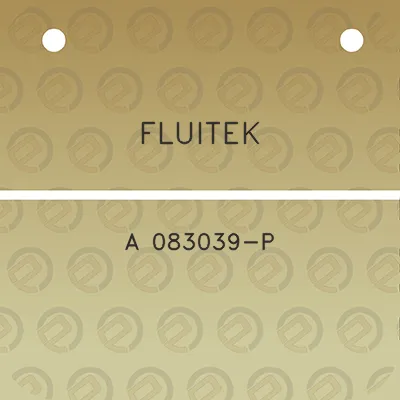 fluitek-a-083039-p