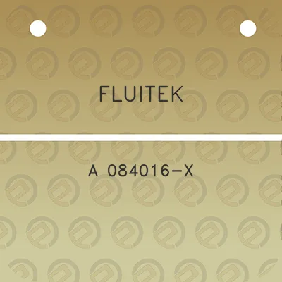 fluitek-a-084016-x