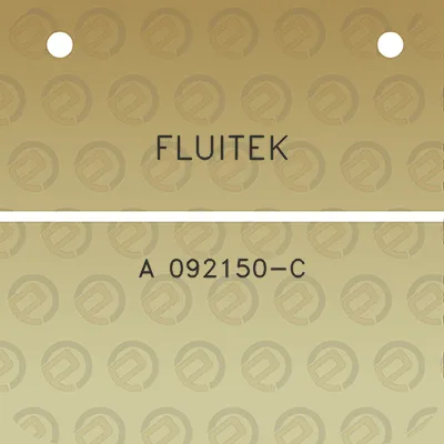 fluitek-a-092150-c