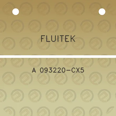 fluitek-a-093220-cx5