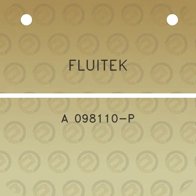 fluitek-a-098110-p