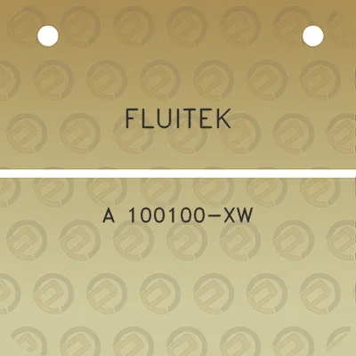 fluitek-a-100100-xw