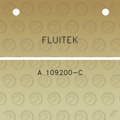 fluitek-a-109200-c