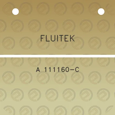 fluitek-a-111160-c