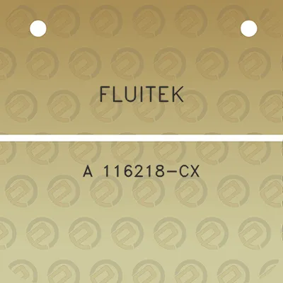 fluitek-a-116218-cx