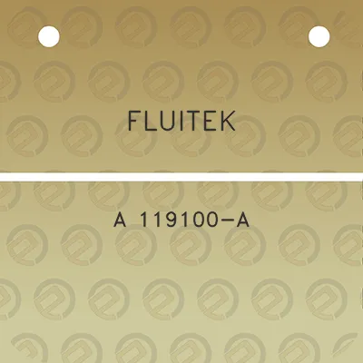 fluitek-a-119100-a