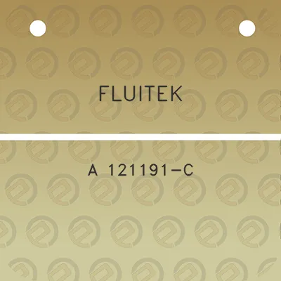 fluitek-a-121191-c