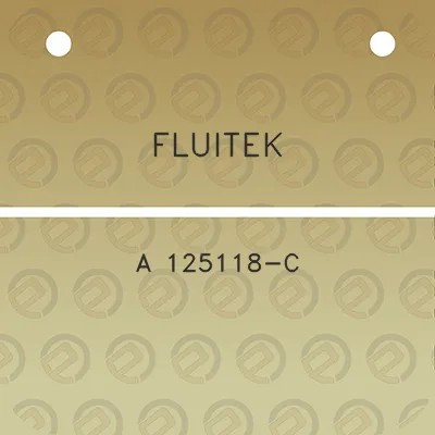 fluitek-a-125118-c