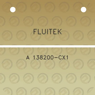 fluitek-a-138200-cx1