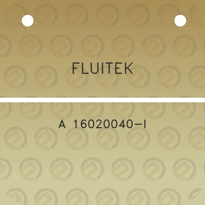 fluitek-a-16020040-i