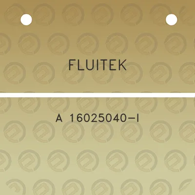 fluitek-a-16025040-i