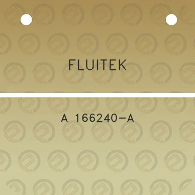 fluitek-a-166240-a