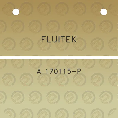 fluitek-a-170115-p