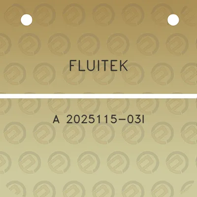 fluitek-a-2025115-03i