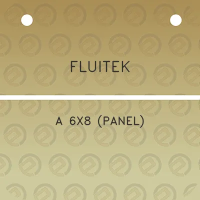 fluitek-a-6x8-panel