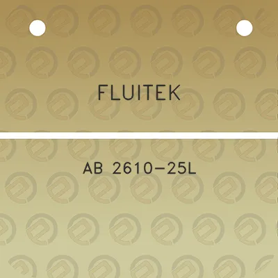 fluitek-ab-2610-25l