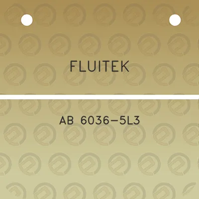 fluitek-ab-6036-5l3