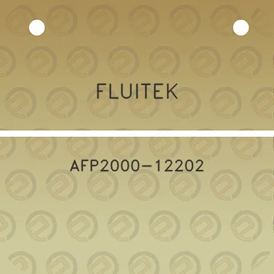 fluitek-afp2000-12202