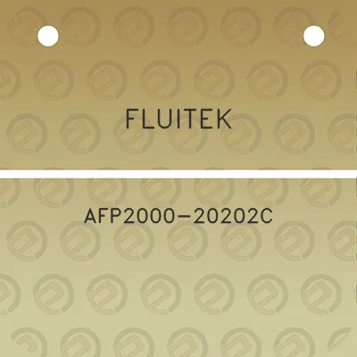 fluitek-afp2000-20202c