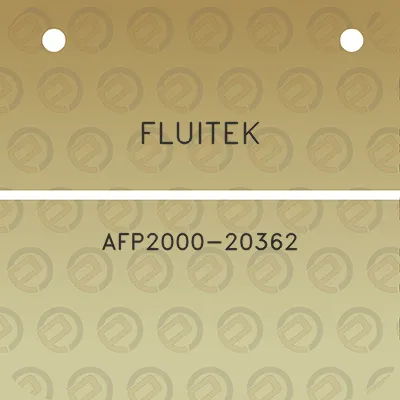 fluitek-afp2000-20362