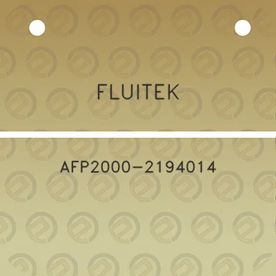 fluitek-afp2000-2194014