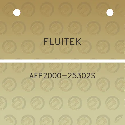 fluitek-afp2000-25302s