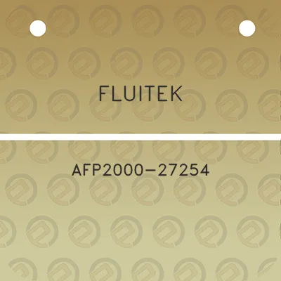 fluitek-afp2000-27254