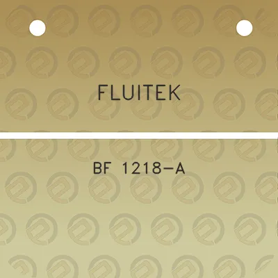 fluitek-bf-1218-a