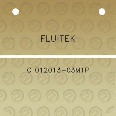 fluitek-c-012013-03m1p