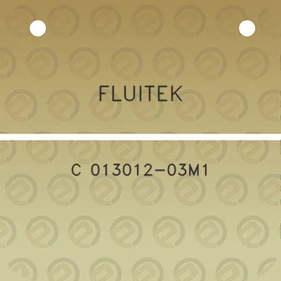 fluitek-c-013012-03m1